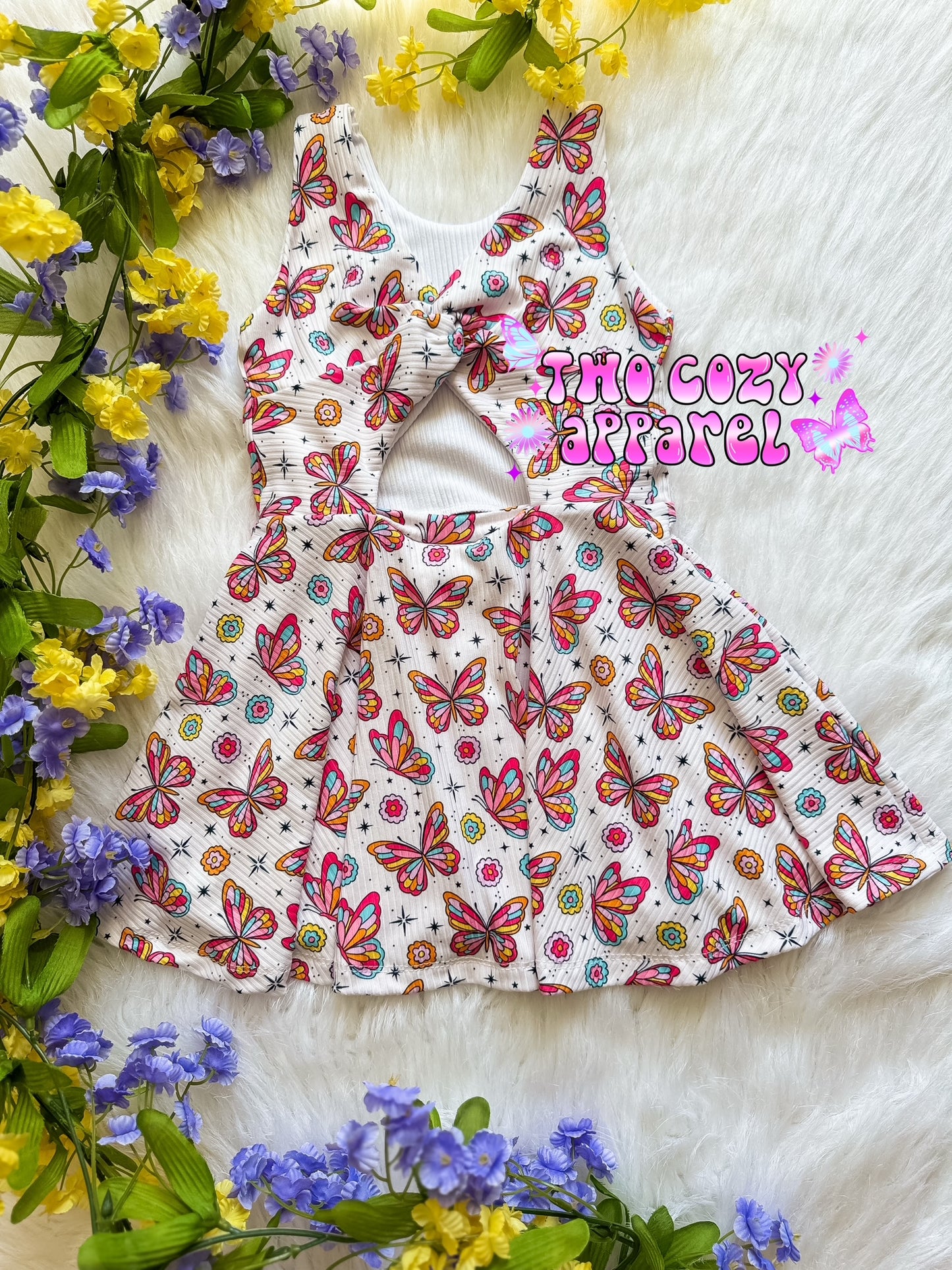 Twisted Back Peplum