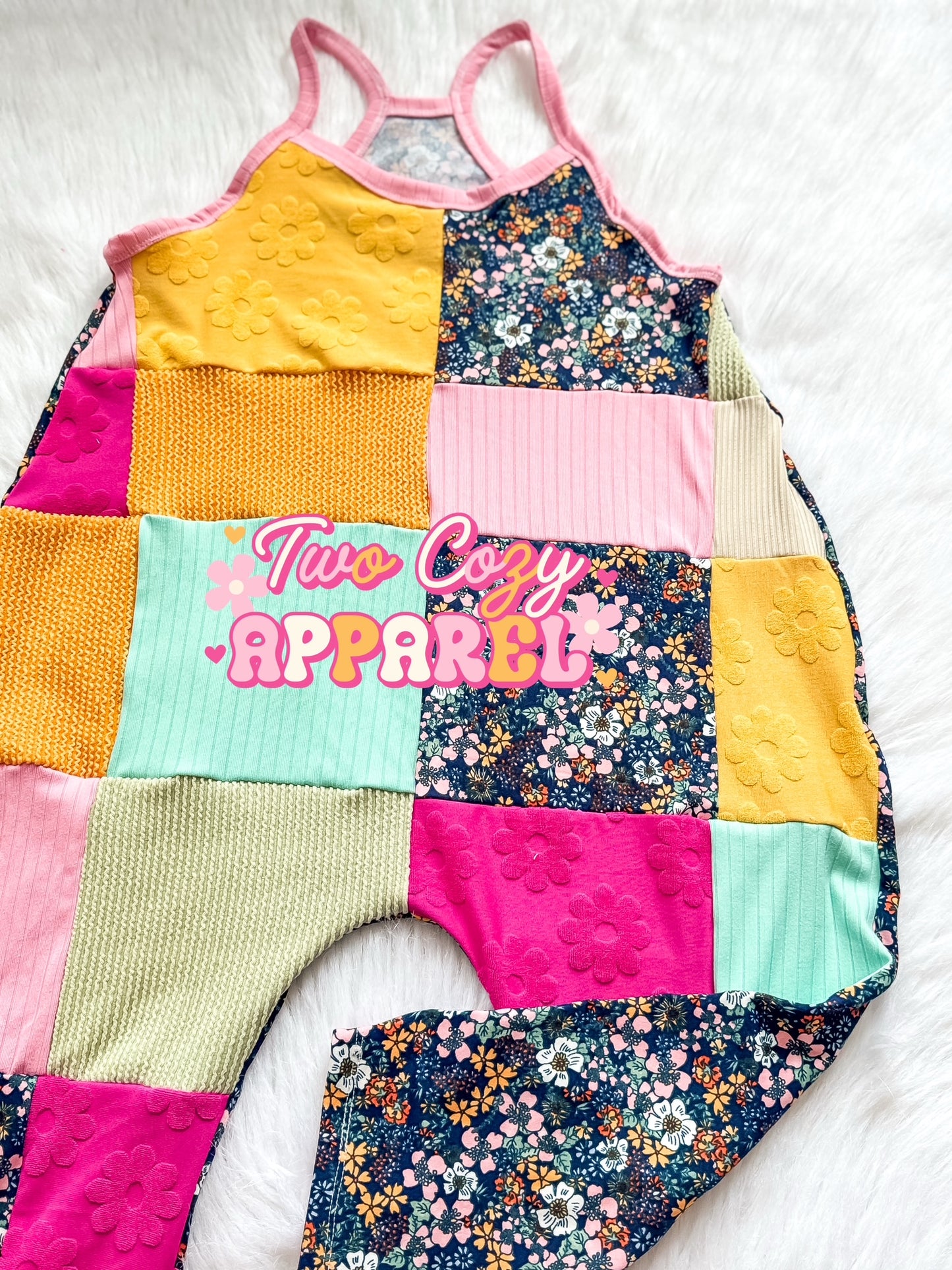 Terran Romper Patchwork