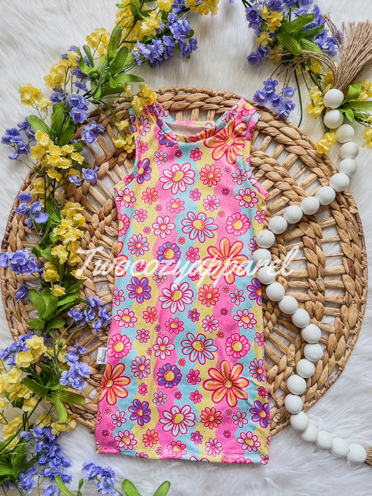 Foral OLLIE TANK DRESS