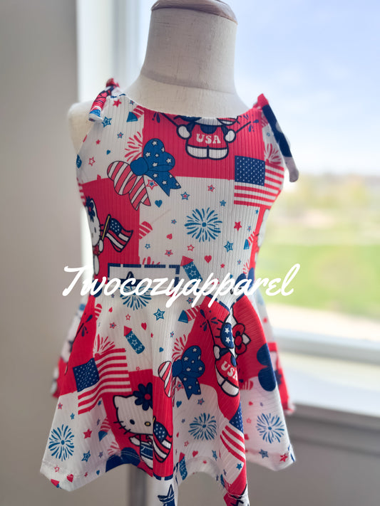 Self Tied Peplum