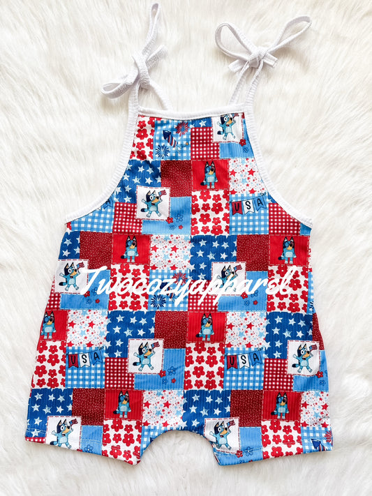 Tied Short Romper