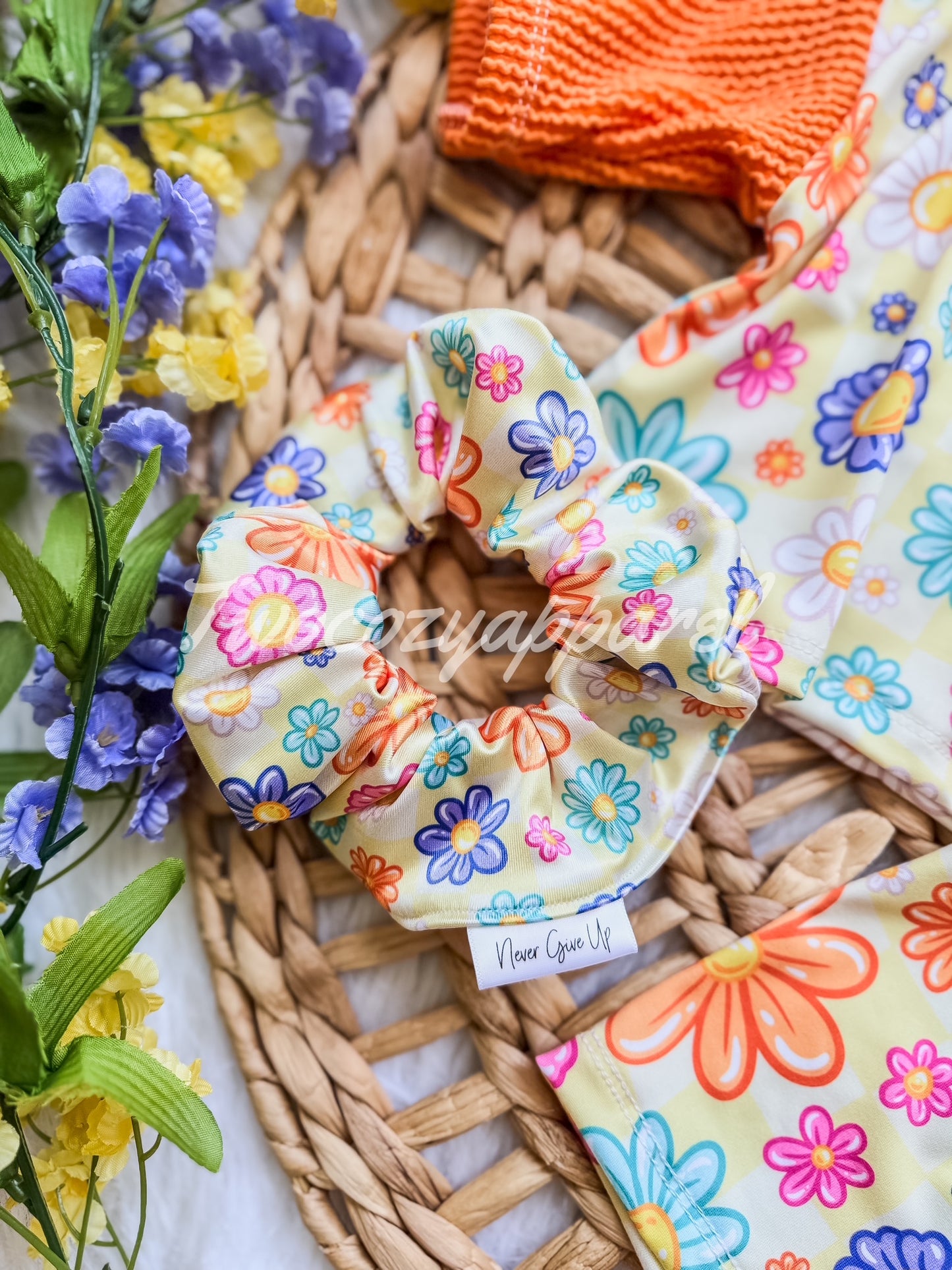 SATIN Affirmation Scrunchies