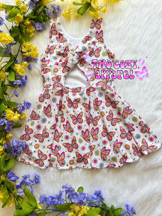 Twisted Back Dress