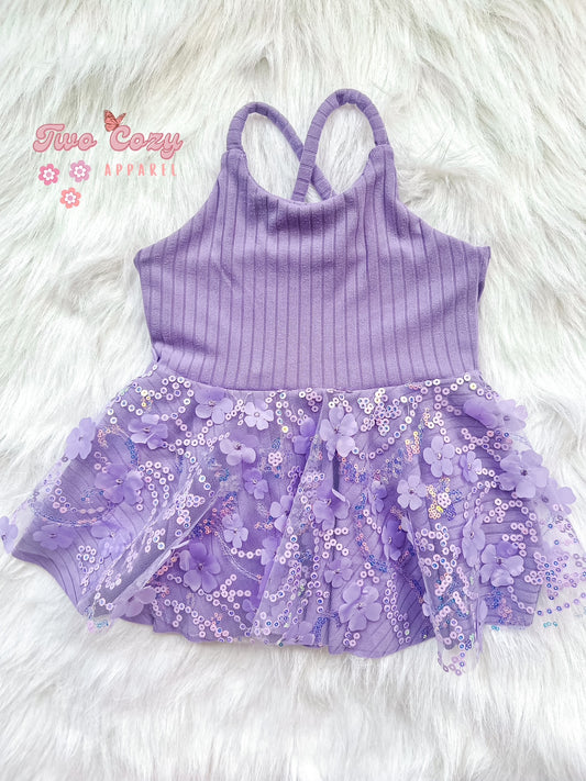 Criss Cross Mesh PEPLUM