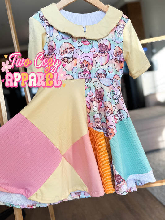Wednesday Dress Patchwork